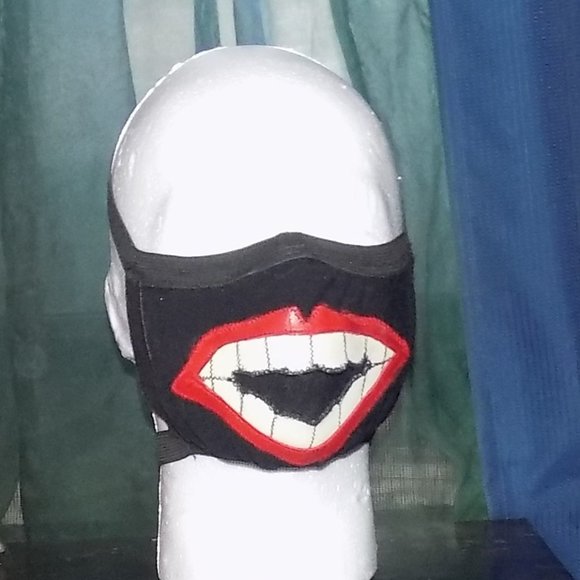 Funny Facemask ... handmade, unique - Picture 1 of 4